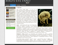Design for blog of ploject Bird-eye Pano