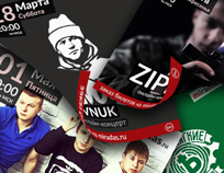 posters of concerts for mediaplatform for online concerts